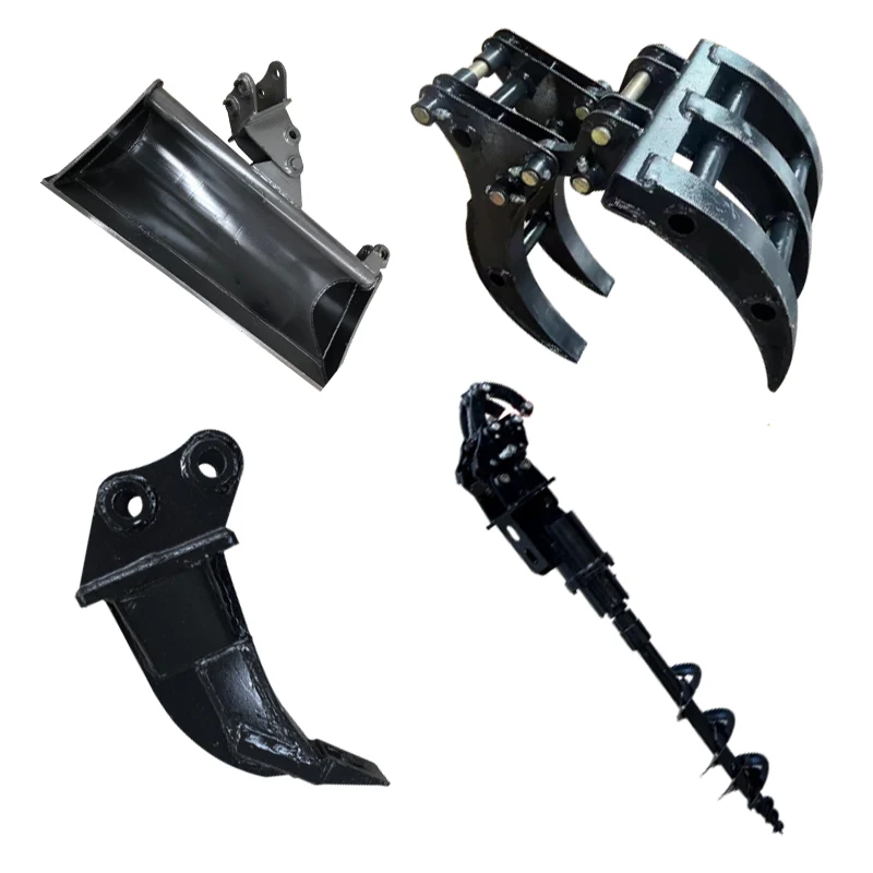 Excavator accessory and auxiliary tool - ripper