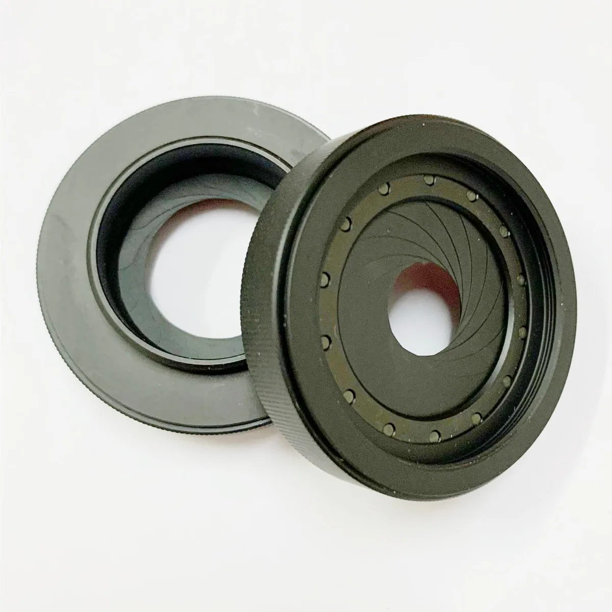 Imagem -03 - Abertura Ajustável 1.526 mm Iris Diafragma M30 para M37 Câmera Lente Módulo Faça Você Mesmo Retrofit Adaptador Anel