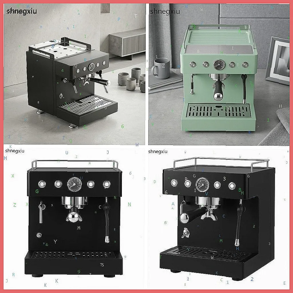 Commercial Single Head Espresso Machine, Dual Boiler & Hot Water System, Semi-Automatic, Compact Stainless Steel for Business