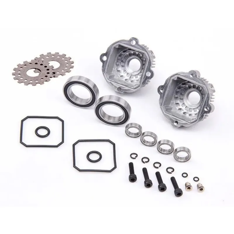 Legering Diff Gear Shell Set voor 1/5 HPI KM Baja 5B 5T