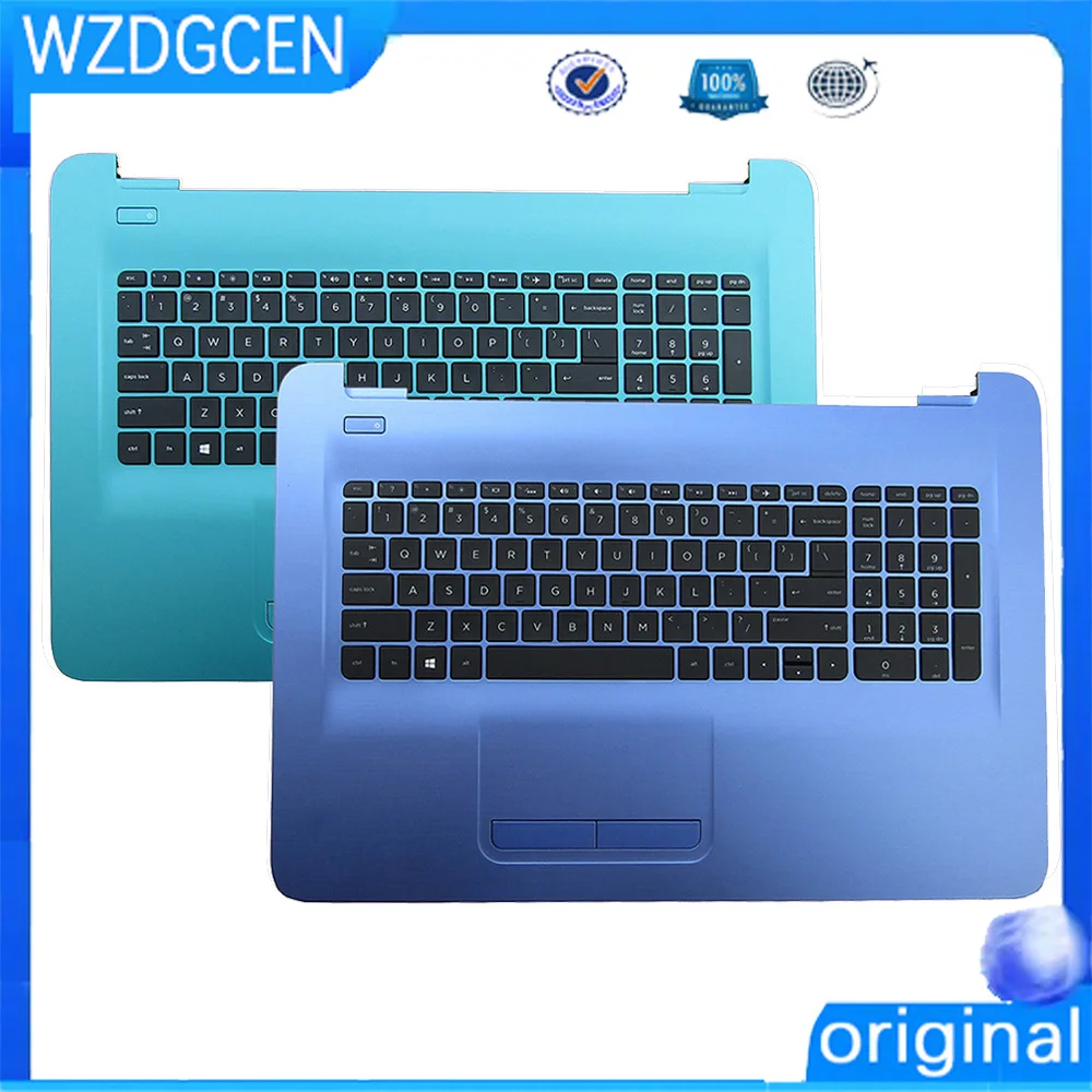 

New Keyboard For HP TPN-W121 17-X 17T-X 17-Y 17-AY 17-BA 17Z-Y 270 G5 Palmrest Upper Case Cover With Touchpad