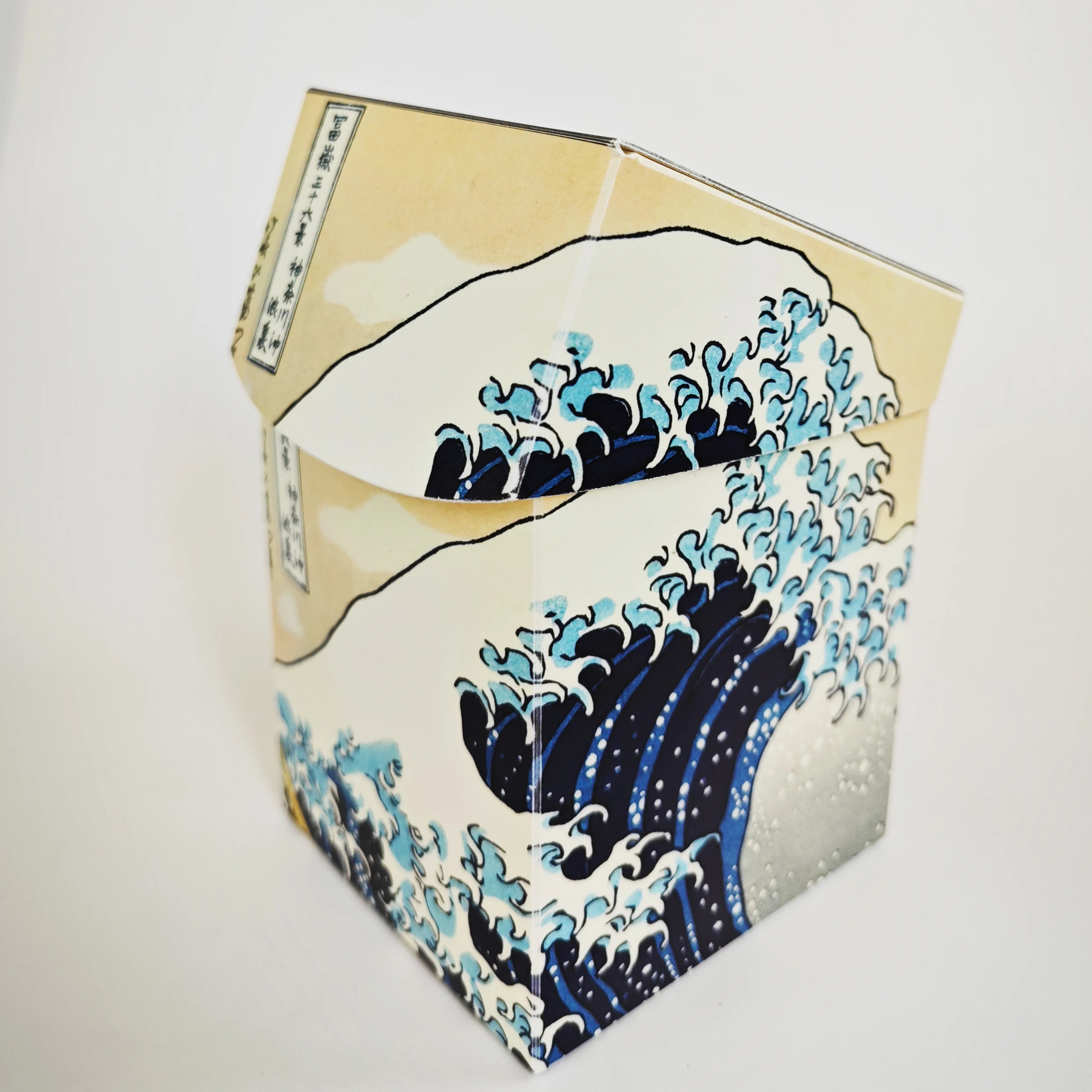The Great Wave Card Storage Case-Protect&Store Valuable Cards 100+,Flip-Top Closure, Waterproof-Great Christmas Halloween Gifts