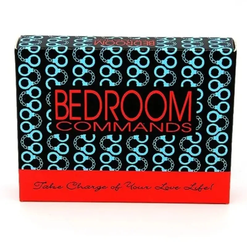 Bedroom Command Adult Card Entertainment Game, Fun 108 Card, Hen Party, Valentine, Spice You, Casal com o presente perfeito