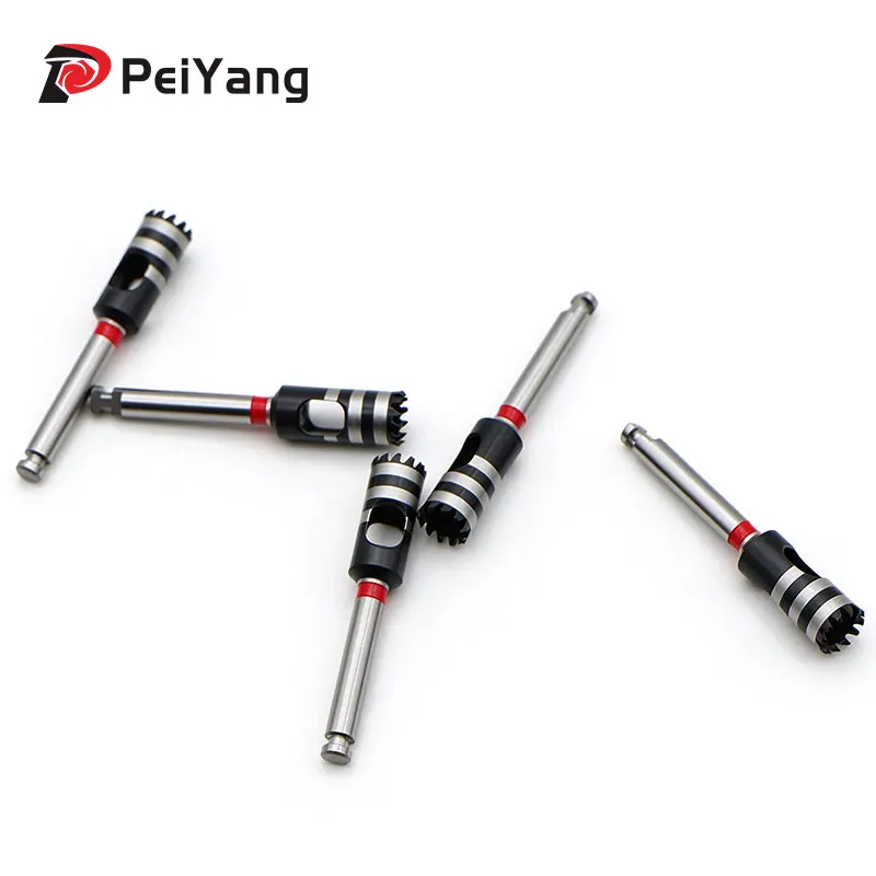 1pcsDental Trephine Drill Bur Tissue Punch Bone Saw Disk Dental Bone Harvest Drill Dental Countersunk Drill Abutment Bone Remove