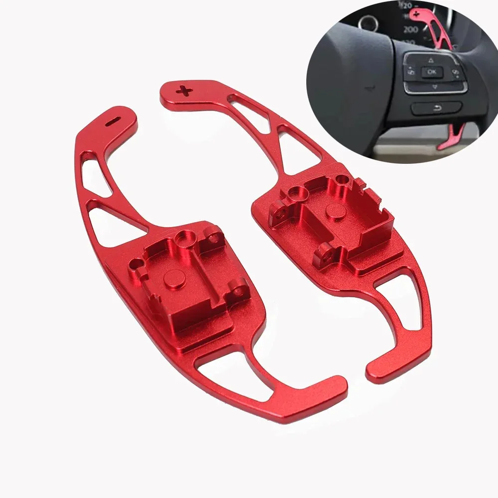 

Aluminum Alloy Steering Wheel DSG Paddle Shift Extended replace for Golf 6 Tiguan MK5 MK6 Jetta GTI R20 R36 CC Scirocco