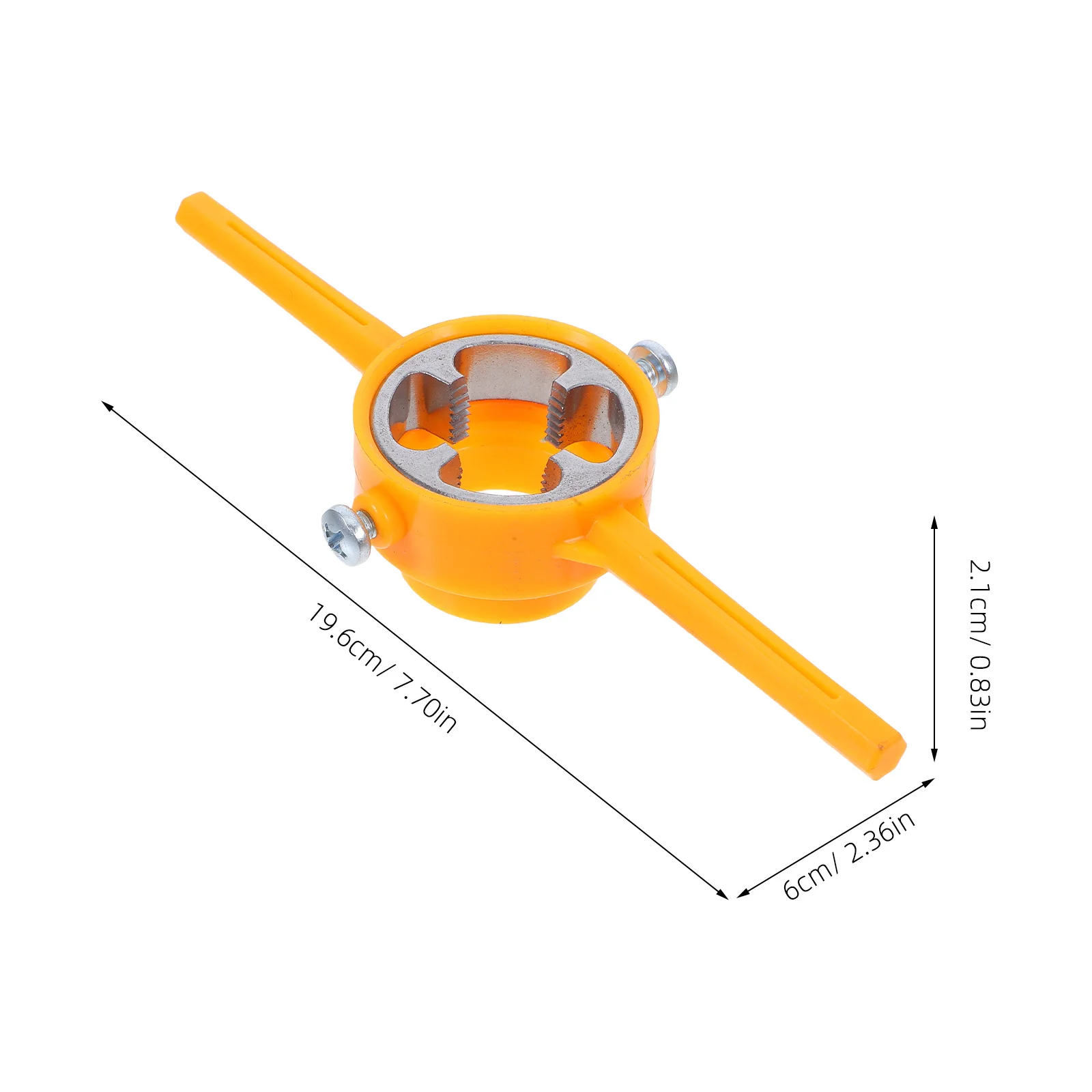 2 قطعة مفتاح ربط أنابيب المياه بولي كلوريد الفينيل صانع الموضوع أداة دليل السباكة عراف عدة مستديرة يموت مجموعة الأنابيب البلاستيكية عراف للإصلاح