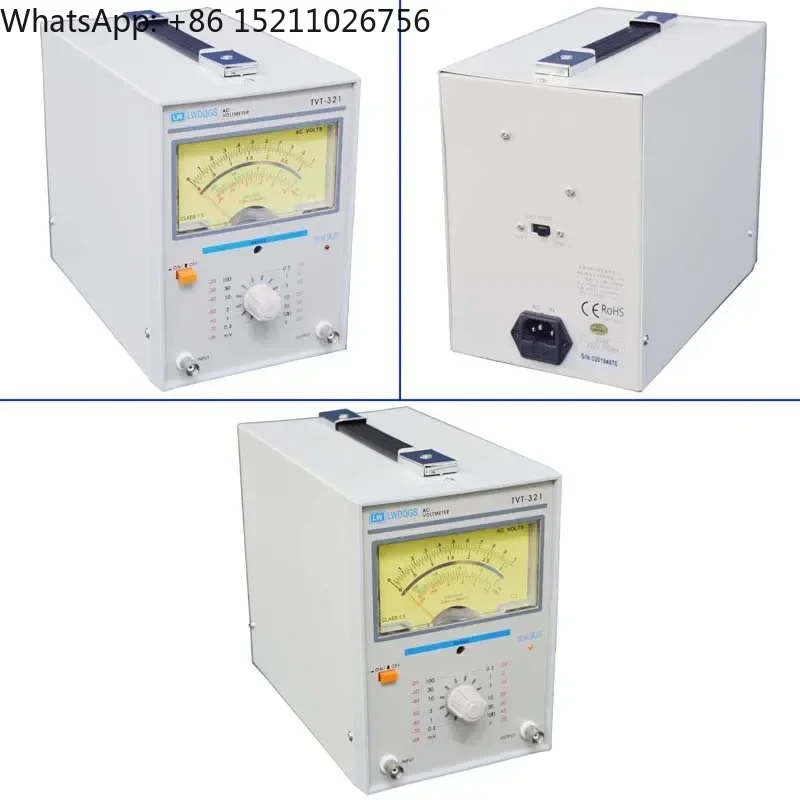 Tvt-321 Single-Pin Single-Channel Millivoltmeter/voltage Regulation Test/10M Input Impedance