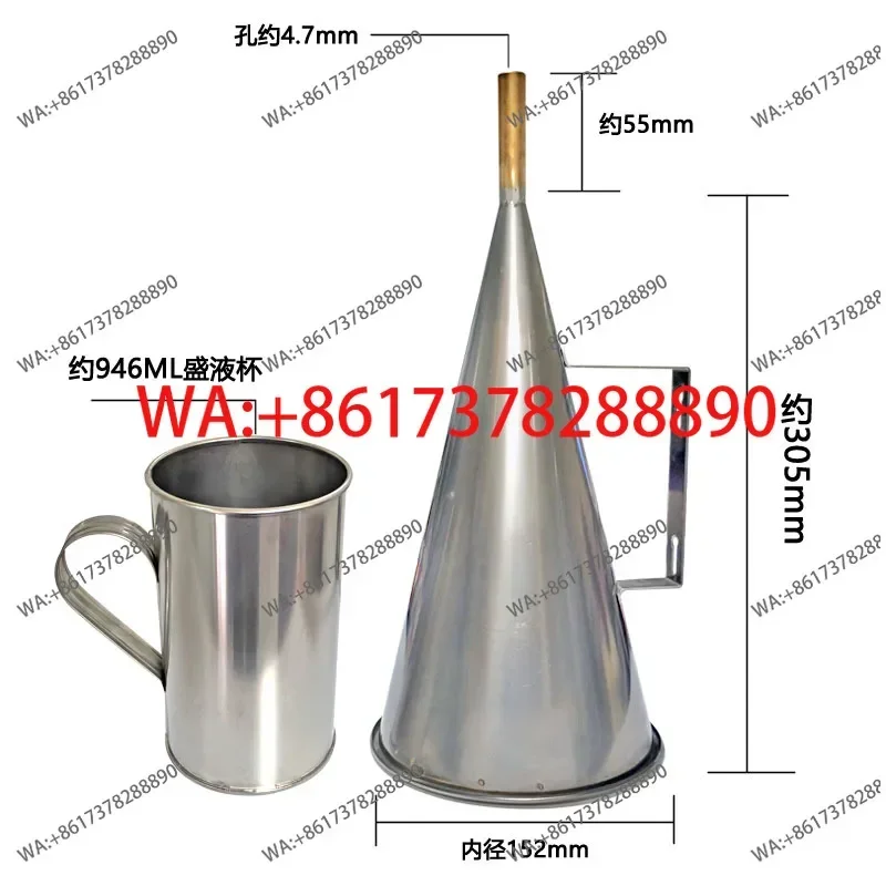 

Вискозиметр Маркова MLN-2 из нержавеющей стали, вискозиметр Маркова, опционально с секундомером