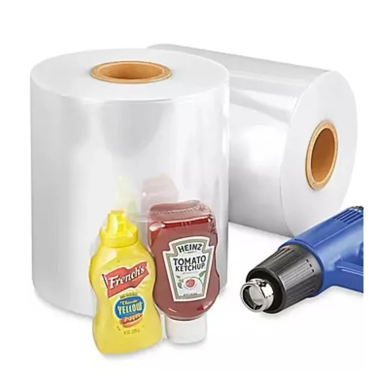 

Centerfold POF Shrink Film Plastic Packaging Roll Heat Shrink Film POF Shrink Wrap Packaging 25micron Heat Shrink Wrap Film