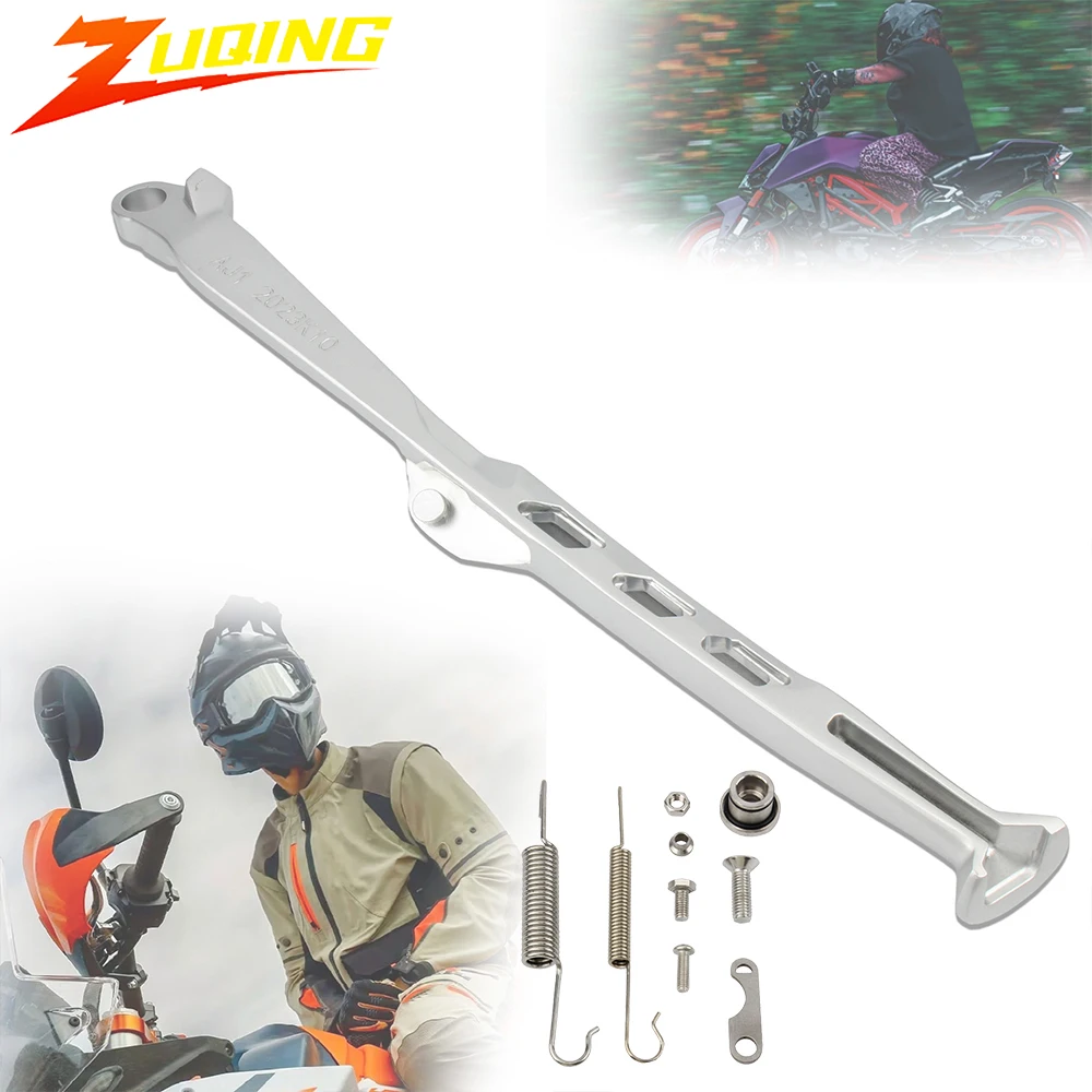 

Motorcycle Kickstand Parking Side Stand With Spring Kit for KTM XC XCF EXC XCW 125 250 300 450 2023 2024 Dirt Bike Motocross
