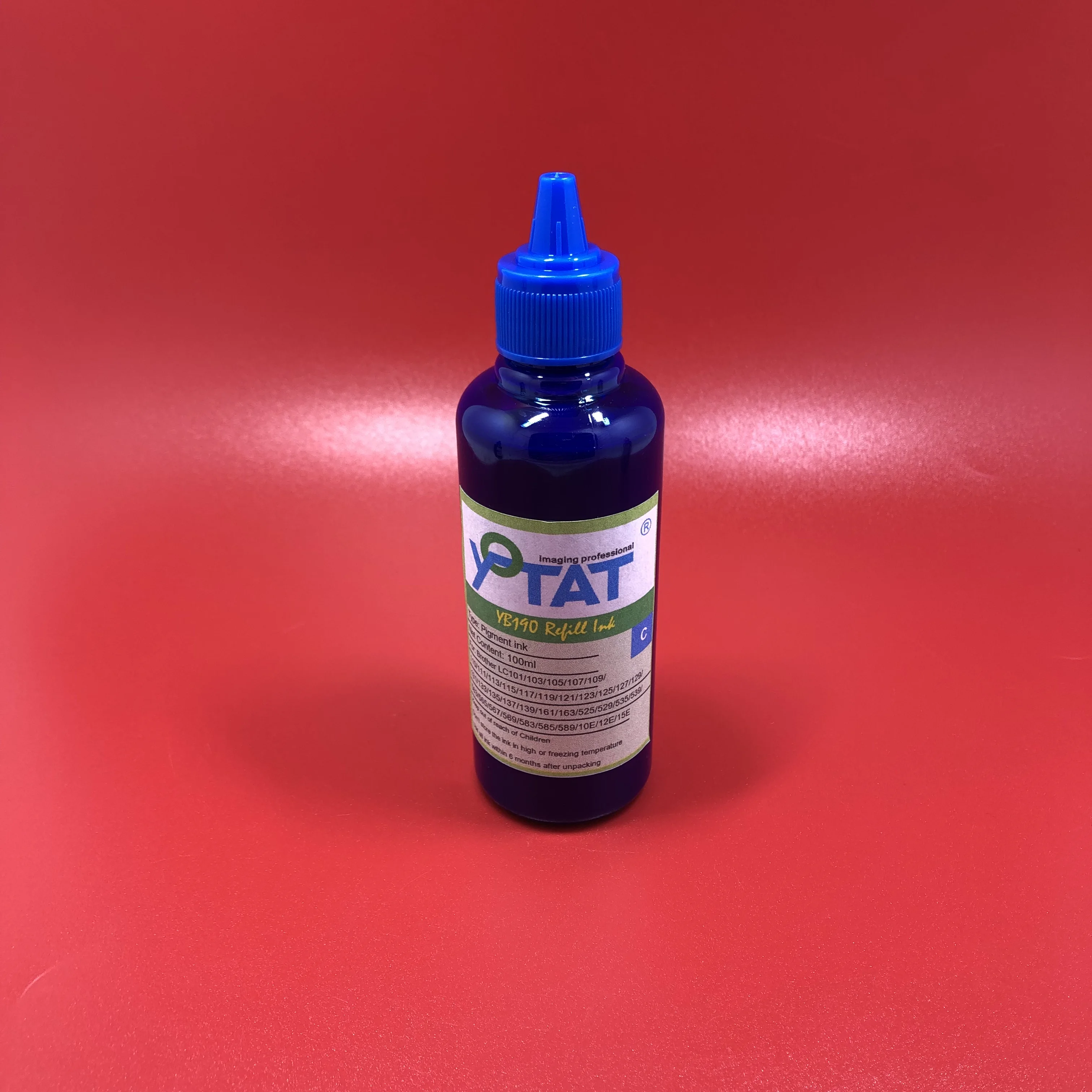 YOTAT 4×100ml Pigment Ink for Brother LC161 LC163 LC509 LC505 LC529 LC525 LC539 LC535 LC569 LC567 LC565 LC563 LC583 LC589 LC585