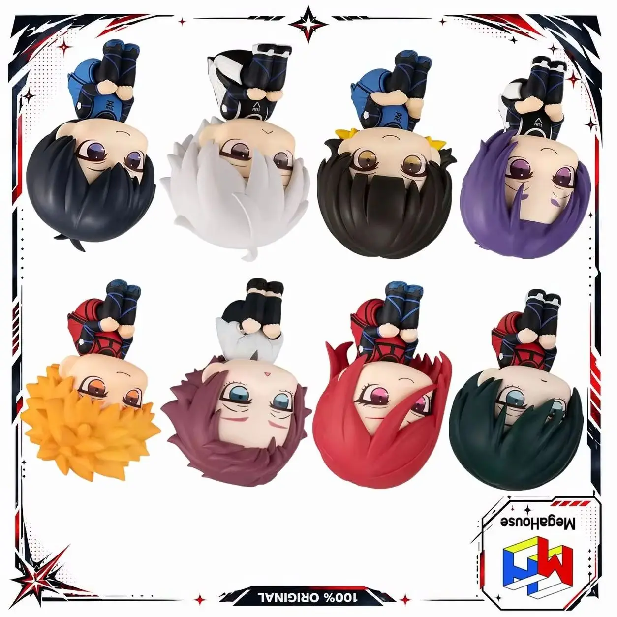 Original MegaHouse BLUE LOCK Anime Look Up Isagi Yoichi Bachira Nagi Chigiri Kunigami Itoshi Rin Sae Reo Actionfigur