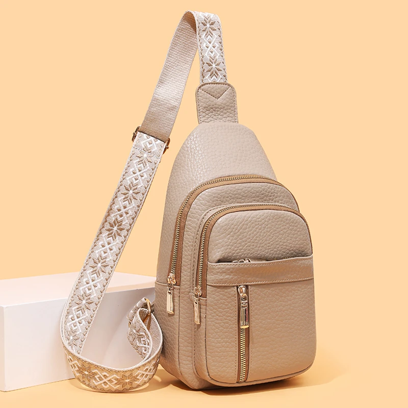 Bolsa Transversal Fena Faion 2025, Mochila Pequena Versátil para Viagem, Design Único de Alta Qualidade