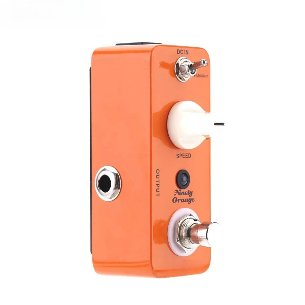 Ninety Orange Phaser Pedal Guitar Effects Full Analog Circuit Vintage/Modern Modes Metal Shell Guitar Accessories