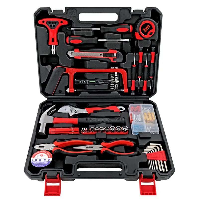 

104-Piece Tool Set Household Repair Tools Pliers Screwdrivers Toolbox