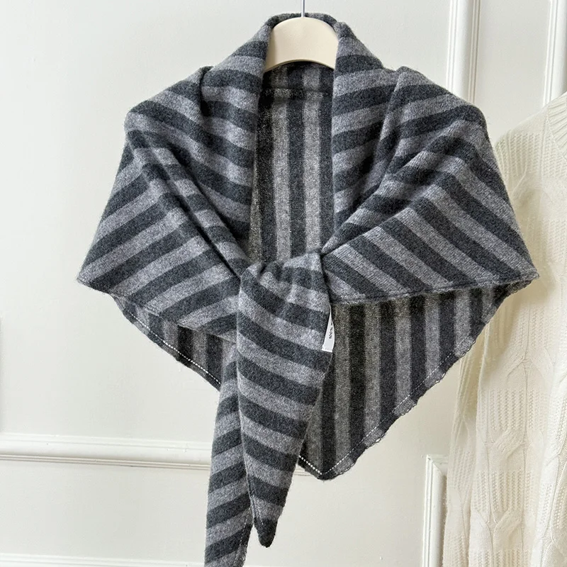 

Весенне-осенний новый кардиган из 100% мериносовой шерсти для женщин, мягкий трикотаж из чистой шерсти, шаль, шарф, женский корейский популярный свитер, топы Grace