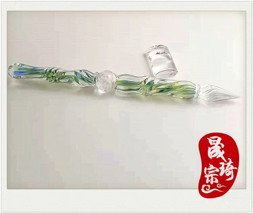 Luxo Alta Qualidade Handmade Crystal Glass dip Pen