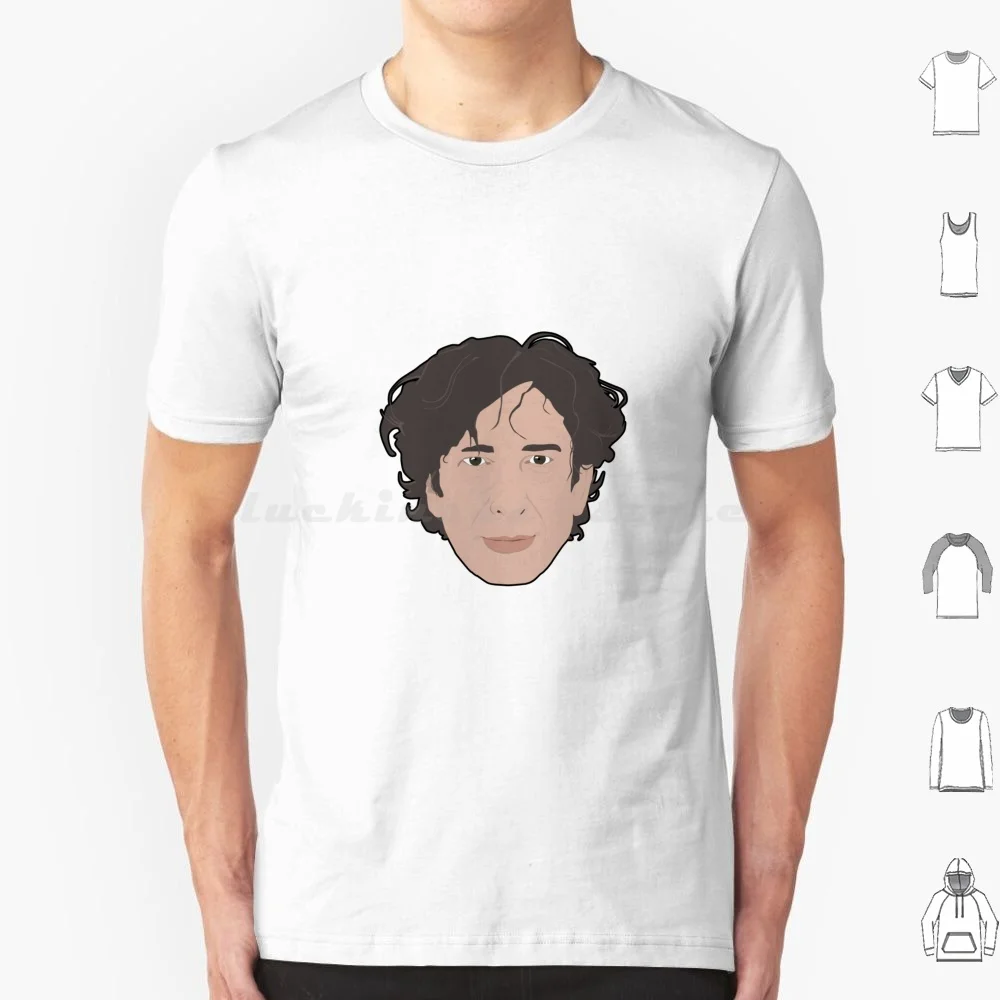 Neil Gaiman ( Creator Series ) T Shirt 6xl Cotton Cool Tee Neil Gaiman Writer Author Creator American Gods Fantasy Sandman