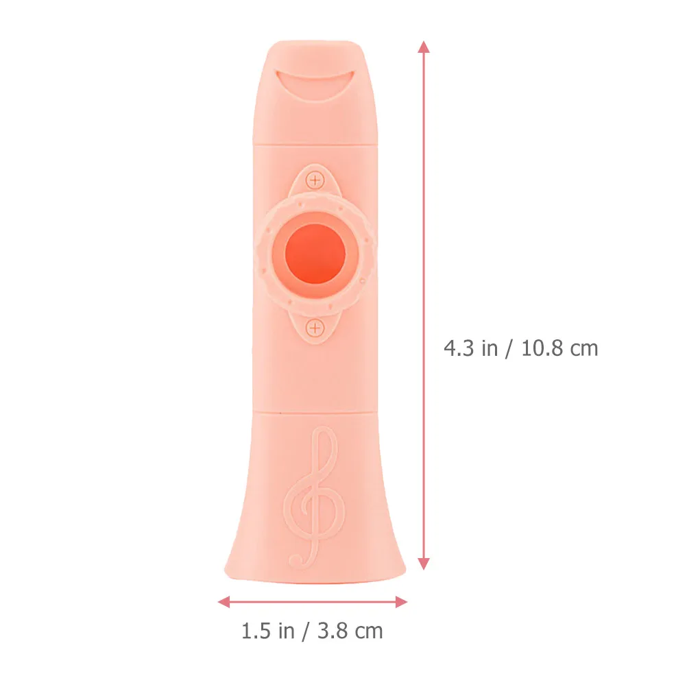 Professional Plastic Kazoo Portable Mouth Musical Instrument Easy to Learn for Guitar Ukulele Performance Adults Beginner