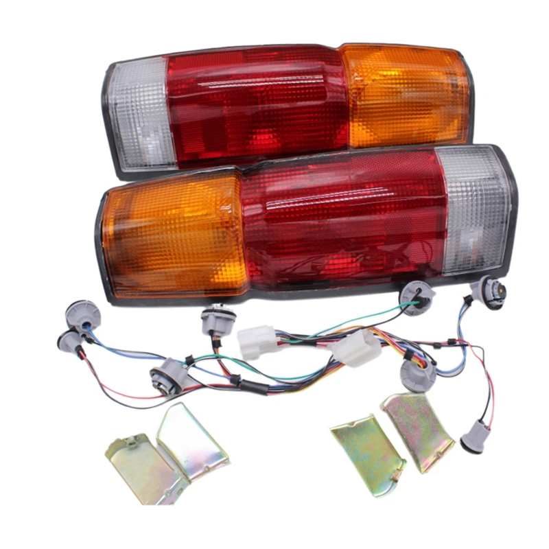 Car Rear Taillight Housing Rear Brake Lights Shell NI2800103 NI2801103 For Nissan D21 Pickup 1986-1994