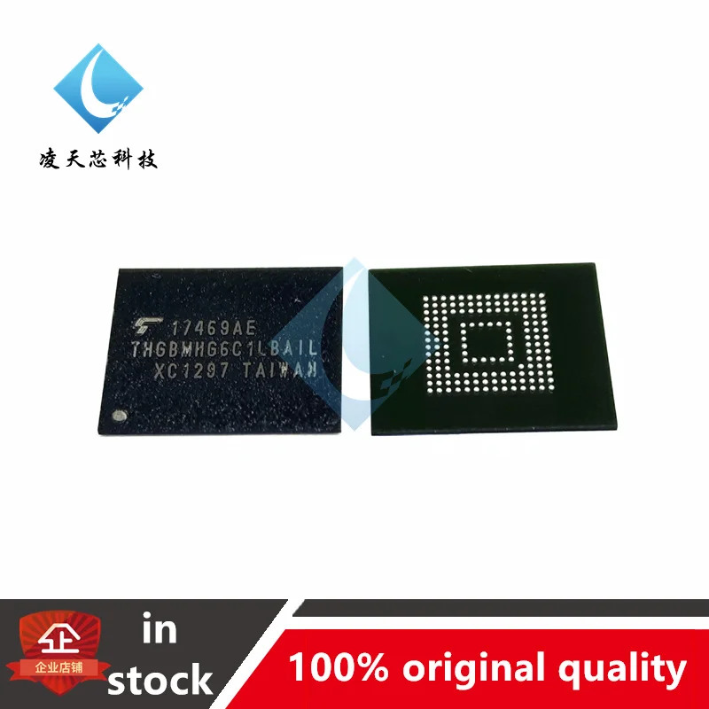 

THGBMHG6C1LBAIL BGA153 EMMC 5.1 8GB Memory Chip