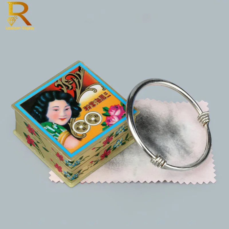 Hong Kong Sanfeng Begonia Powder Gold And Silver Hardware Jewelry Silver Ornaments Watch Cleaning Care Silver Powder Silver Clot