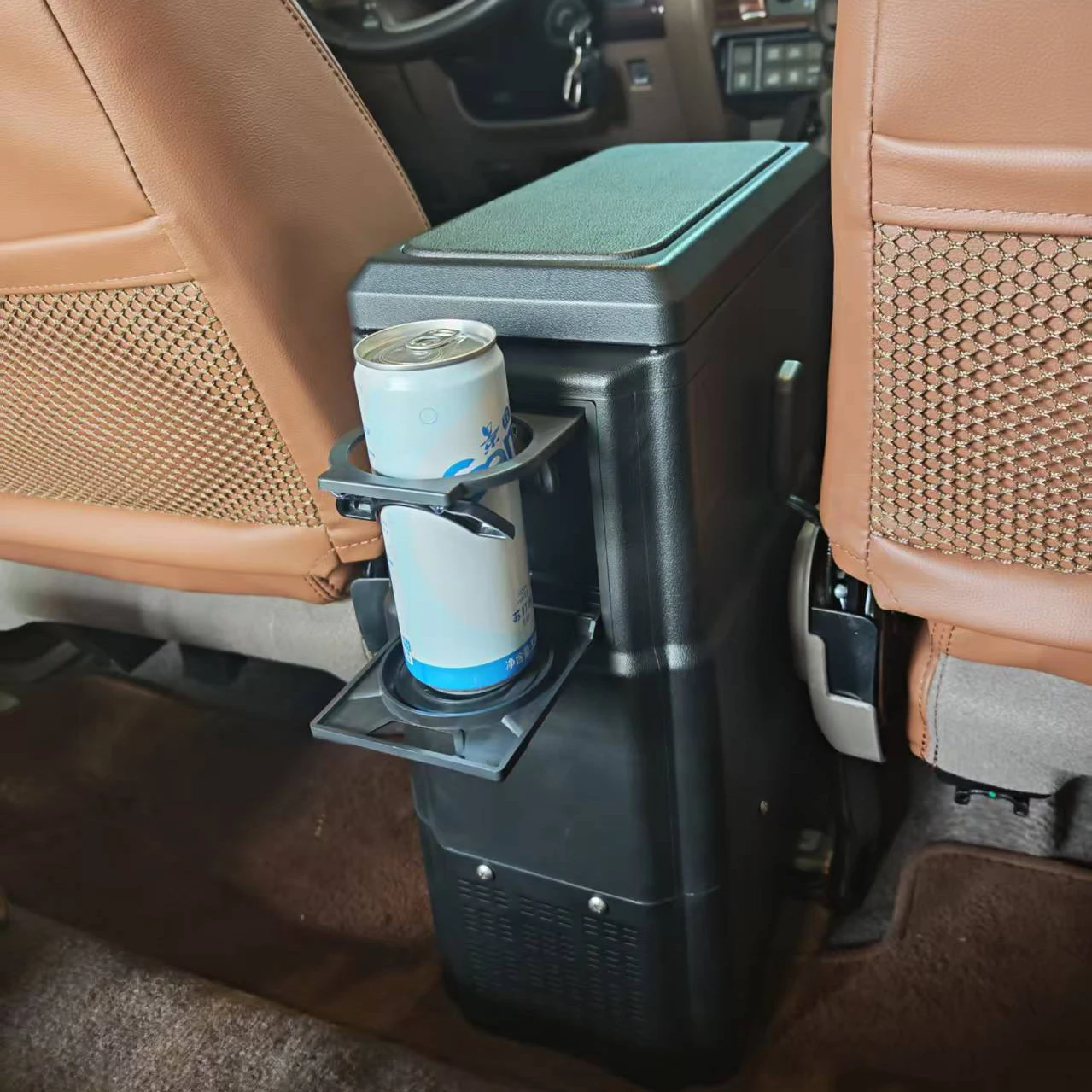 Center Console Fridge Armrest Console Cooler Cup Holder for Toyota Land Cruiser 70 76 79 Series LC79 LC76 2024 2025 Accessories view 3