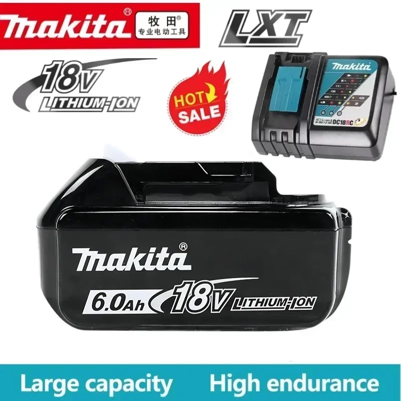 TD173 Original Japan Makita18V 6Ah 5Ah 3Ah rechargeable battery, suitable for Makita 18V power tool DTW700 DTD153lithium battery