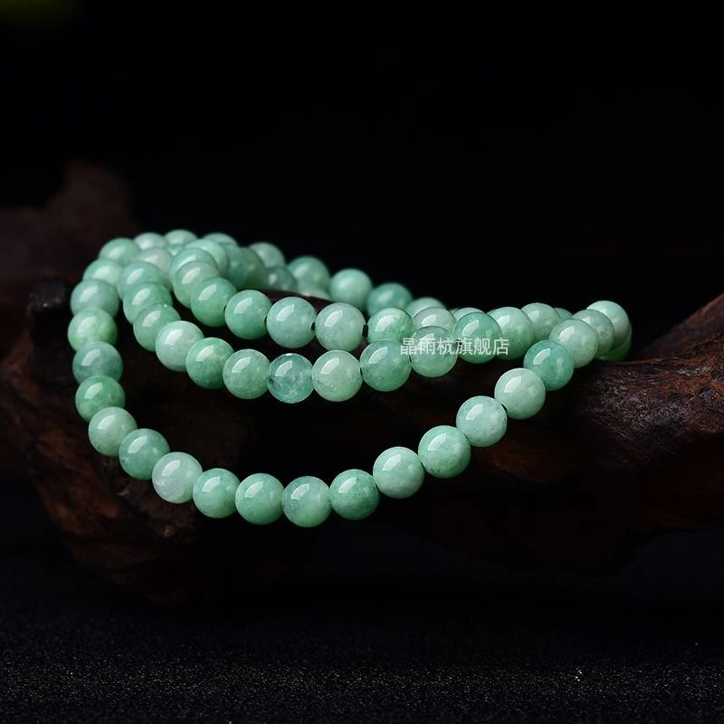 

Jadeite , jade quartzite , green bracelet with fine texture