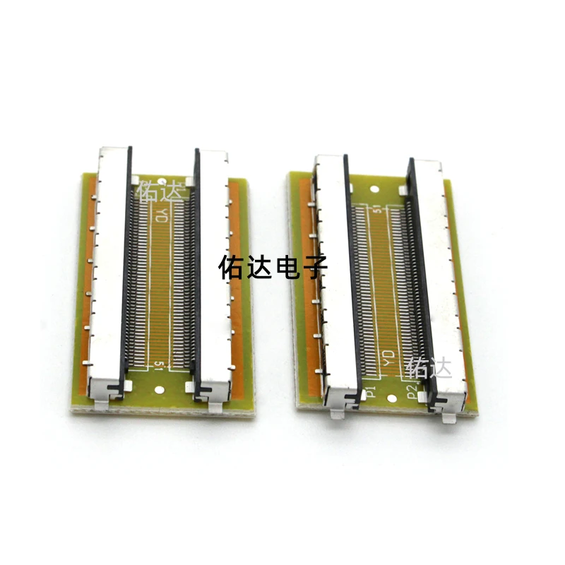 Lvds Lcd Screen Adapter Board 41pin 51pin Extension Board 4k Screen Cable Connector 0.5mm Pitch Cable Extension Board