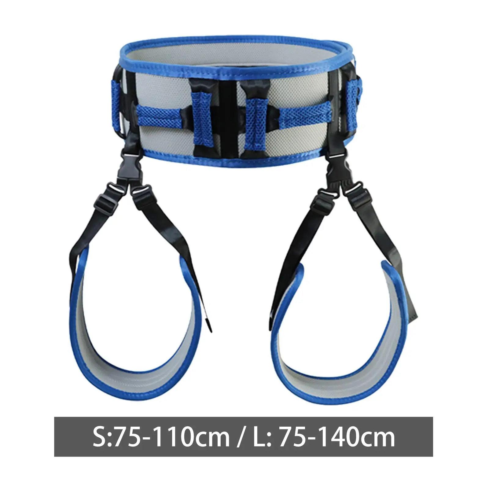 

Transfer Gait Belt Aid Device Detachable Buckle Traction Belt Mobility Aid for Disabled Standing Assist Walking Nursing