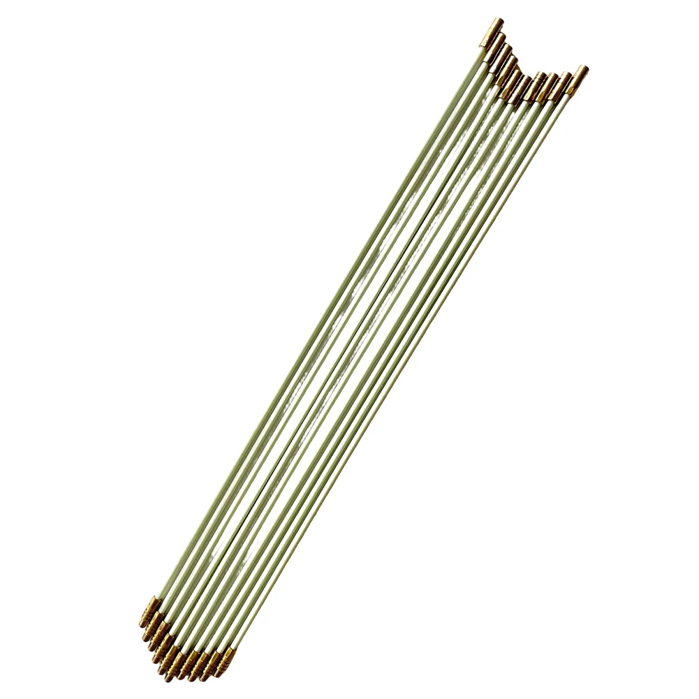 10pcs Copper Cable Pulling Tool for Electricians to Pull Cables Through PVC Concealed Pipes Corrugated Pipes 33cm 58cm