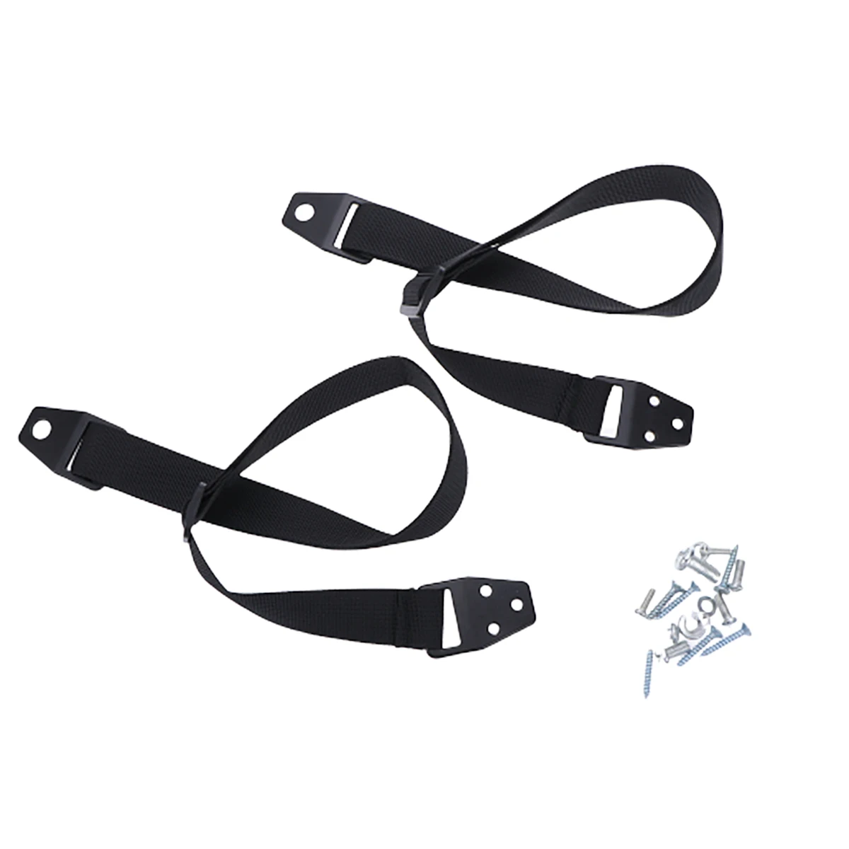 

2Pcs Anti Tip Furniture Safety Straps Black Anchor Child Room Security Heavy Duty Cabinet Lock Hardware
