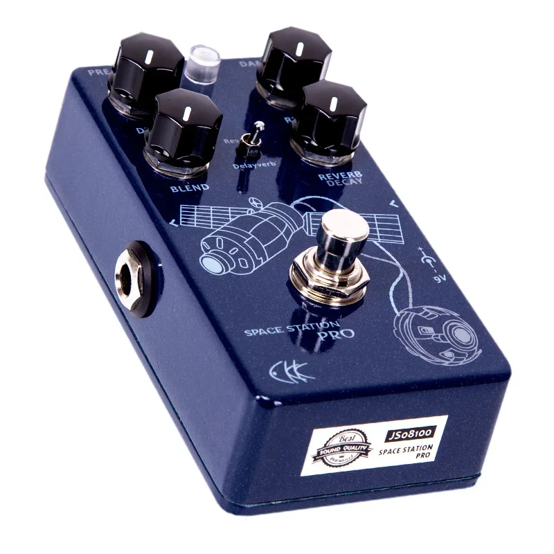 CKK Space Station Pro Delay and Reverb Guitar Effect Pedal Guitar Parts Accessory Effects Electric Guitar Effects CKK CL202