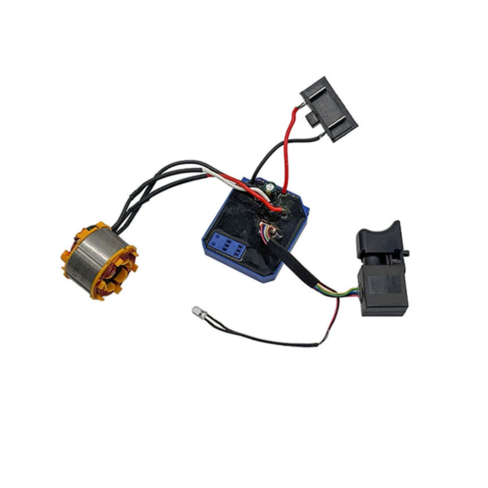 

Motor Assembly Control Board for 21V Brushless Electric Wrench with Integrated 3820 Motor Control for Precise Speed Management