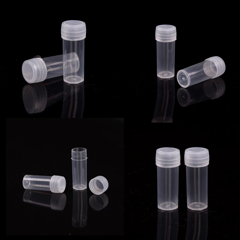 10 шт./упаковка, пластиковые пробирки для пробирок