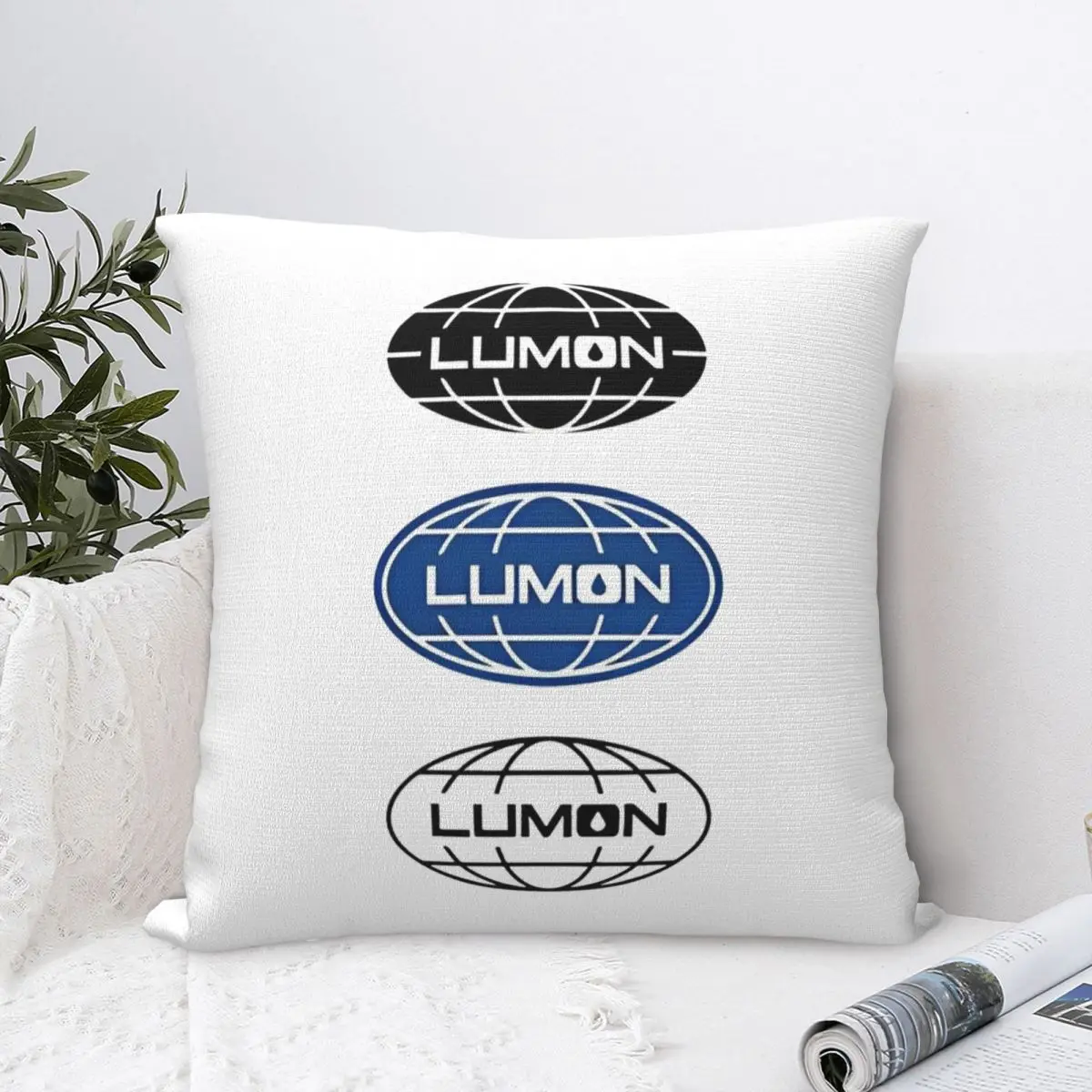 Severance Lumon Logo Throw Pillow Cover Polyester Throw Pillow Awesome Cushion Covers