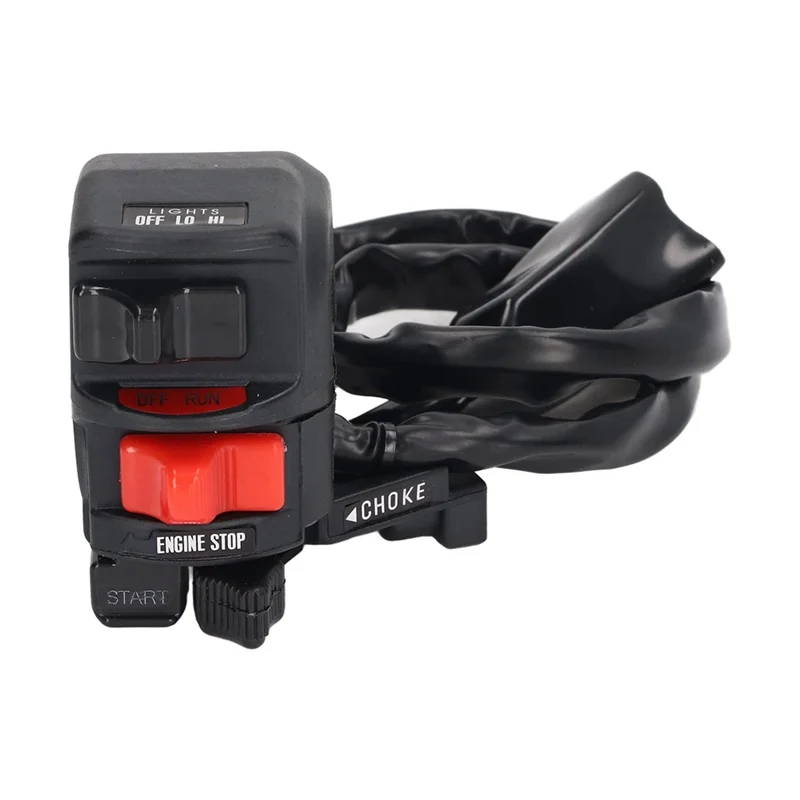 

Well Handlebar Switch Start Stop Headlight Switch 46091-1462 For Kawasaki Bayou Lakota Prairie KLF300 KEF300 KLF400 KVF400