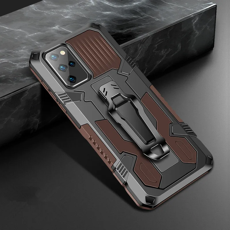 Armor Phone Case For Samsung Galaxy A10 A20 A30 A50 A70 A70S A10S A50S A30S A20S A01 A11 A21 Rugged Aluminum Stand Metal Cover