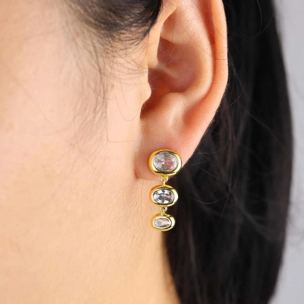 Thumbnail 4 - #31 Latest Dangle Chain Earrings Offers
