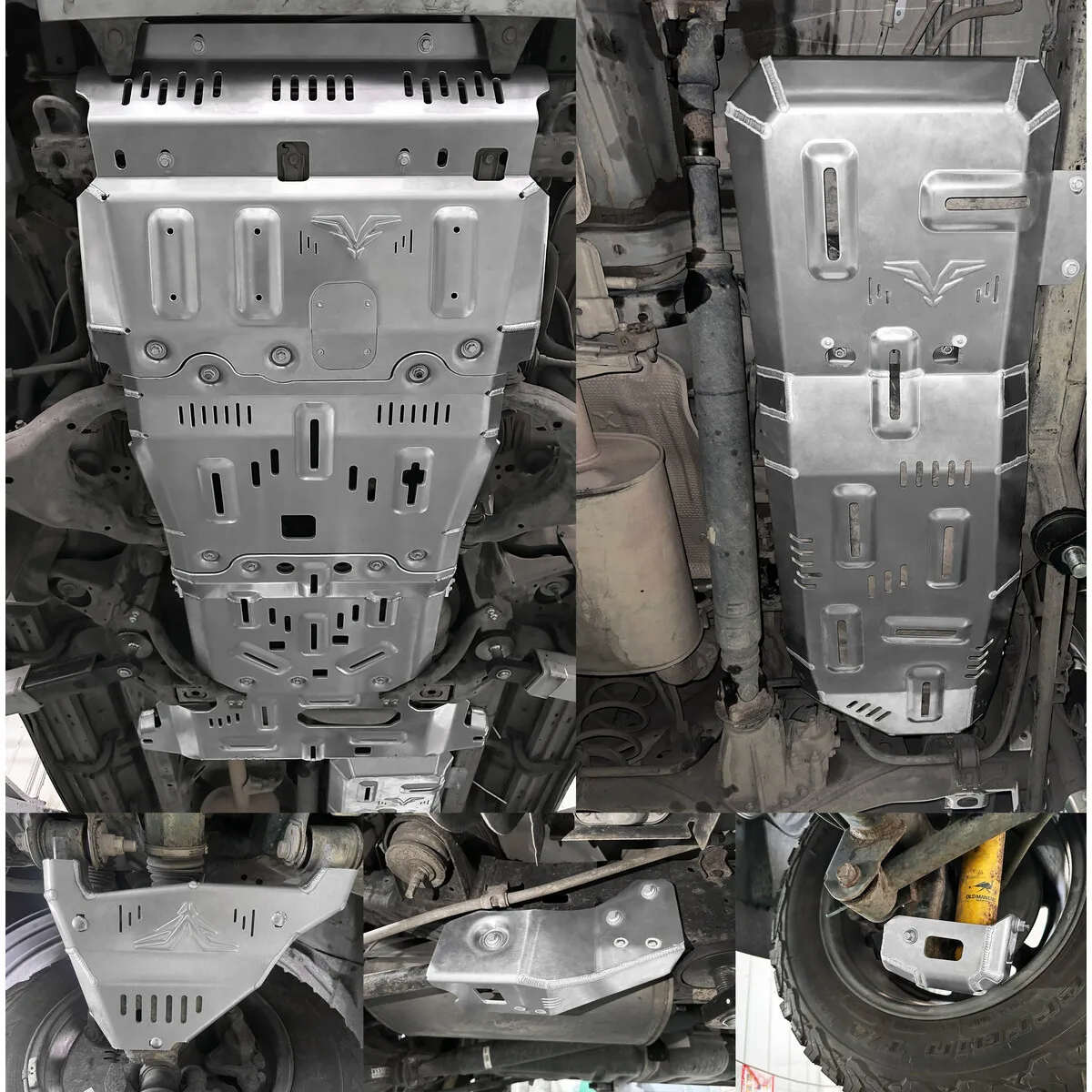 مجموعة أطباق التزلج مناسبة تمامًا للمركبات الطرق الوعرة LC150VX TX 4x4