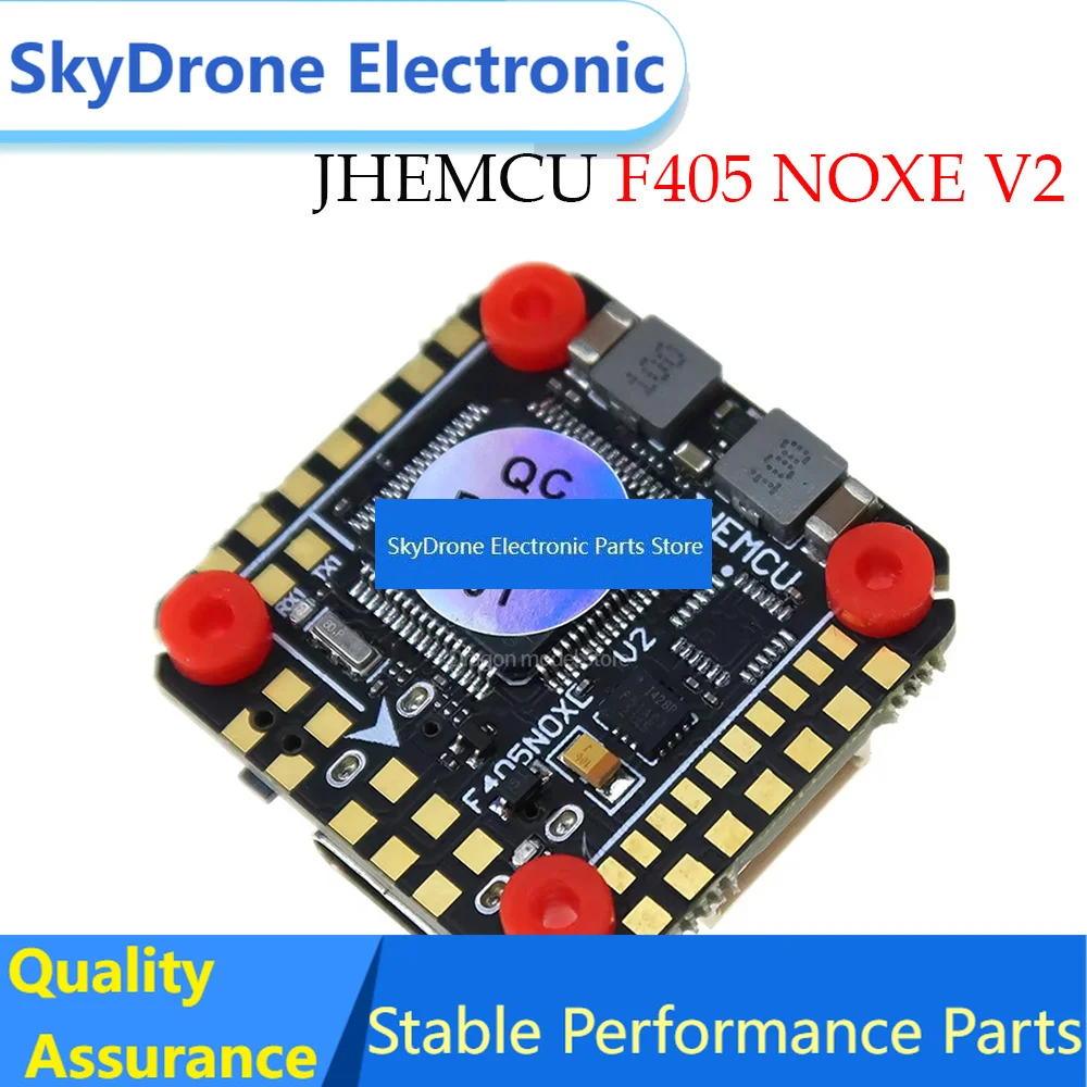 SkyDElJHEMCU F405 NOXE V2 Flight Controller Baro OSD 16MB BlackBox 5V 10V Dual BEC 20X20mm 3-6S LIPO For FPV Freestyle DIY