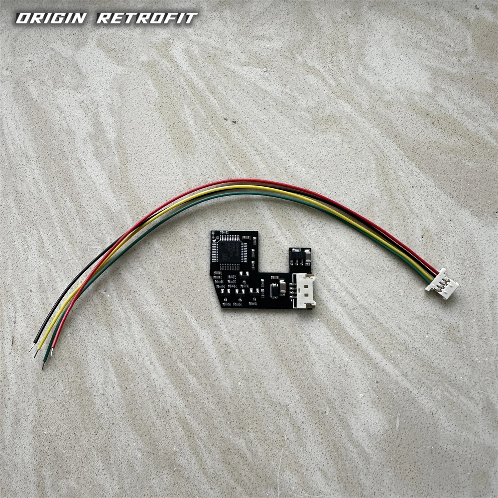 for VW PQ Car upgrade MQB Steering Wheel Emulator Decoder Simulator make control button and backlight works