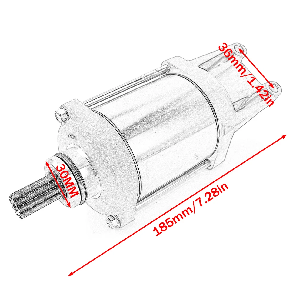 896221 Starter Motor For Aprilia RSV4 Tuono V4R / Tuono 1000 V4 R / Tuono V4 1000 R STD/Aprc NOABS Aprc ABS