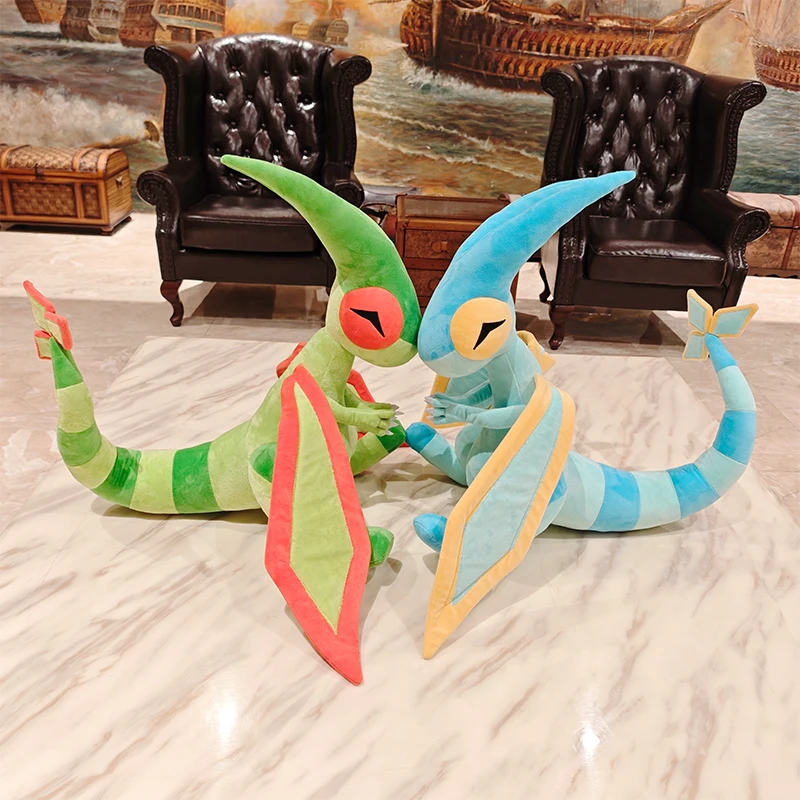 

50 см Flygon Pokemon плюшевые игрушки аниме кукла мультфильм стрекоза большой Pokémon плюшевые кавайные мягкие игрушки подарок для детей на Рождество и день рождения