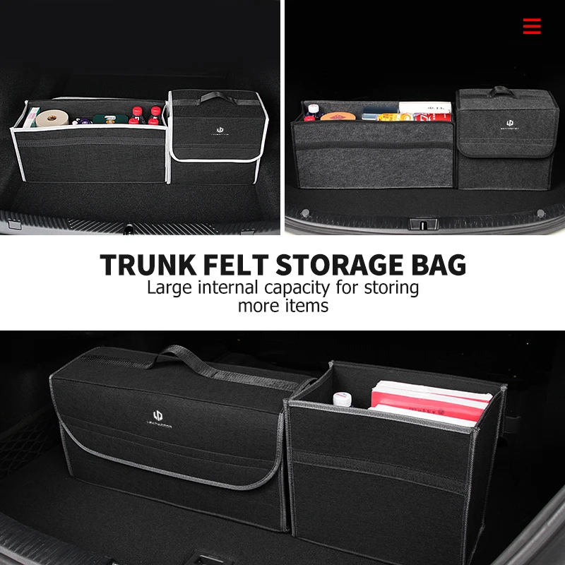 Коробка для хранения багажника автомобиля, складная сумка-контейнер для уборки для Leapmotor Reev 2021 2022 2023 2023 LP Leap T03 S01 C11 C01