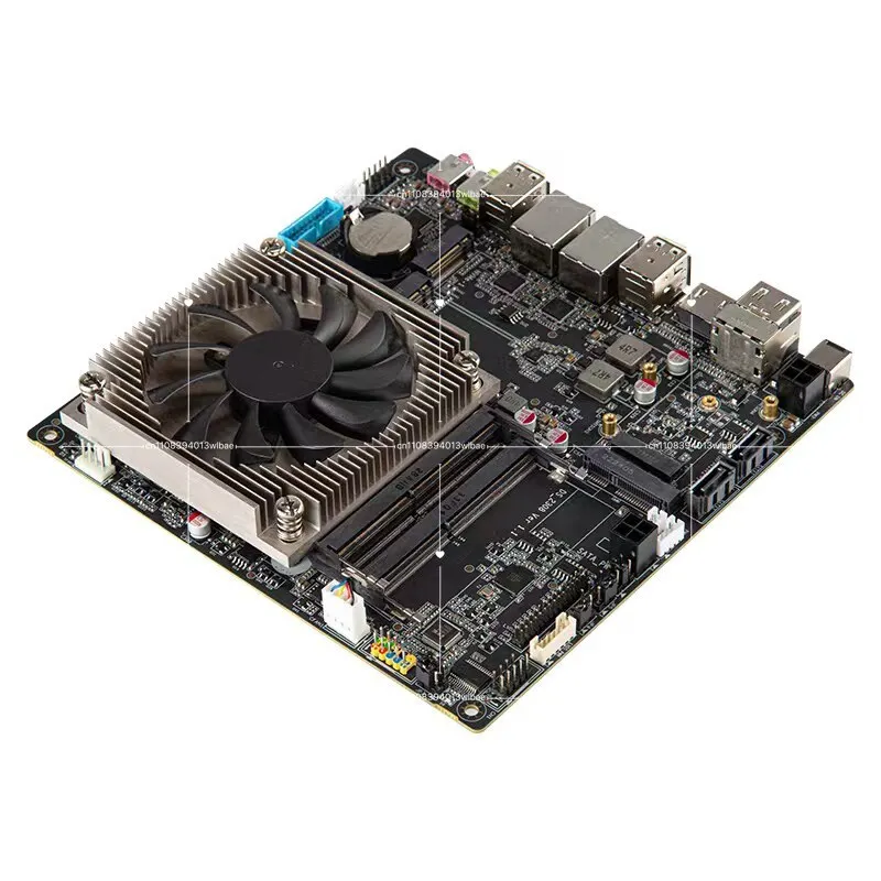 R5 R7 5825U 17 * 17 Mini Itx Motherboard All-in-one Industrial Control NAS Motherboard