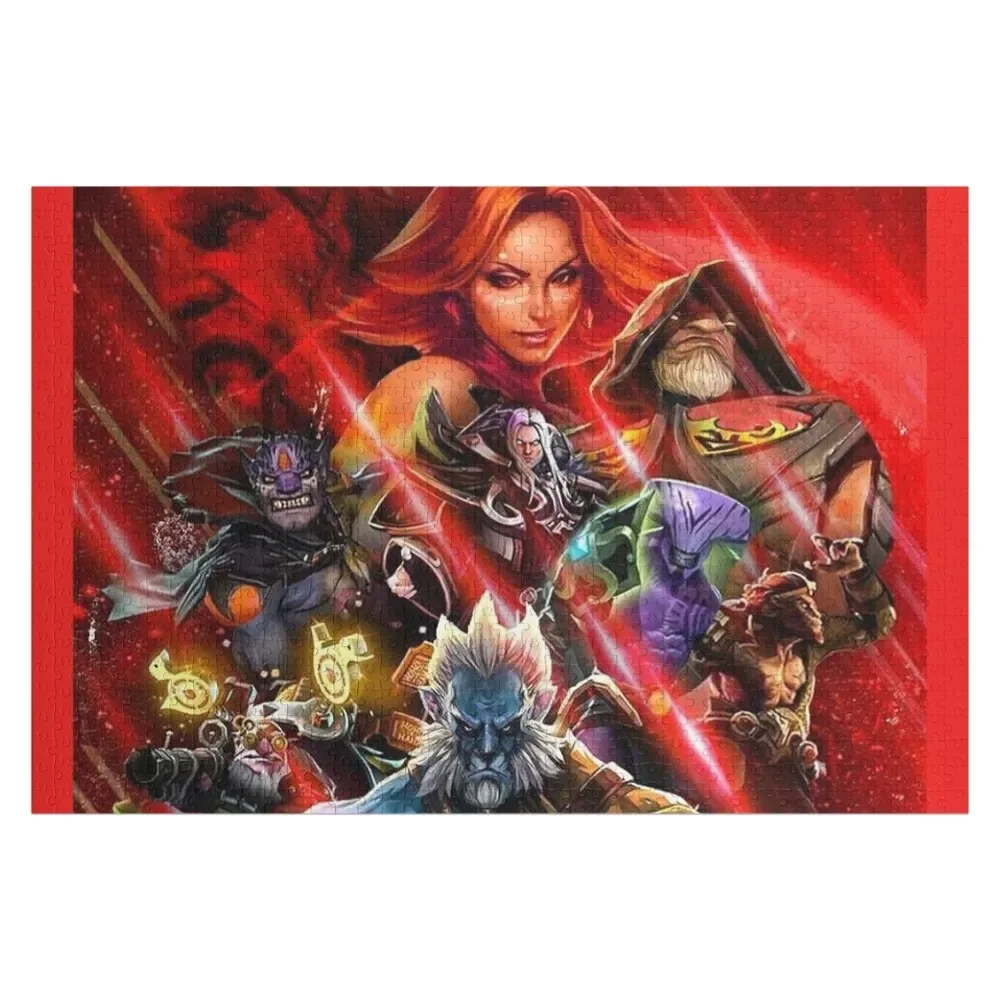 Affiche du jeu Dota 2, puzzle, jouets personnalisés, photo, cadeaux personnalisés