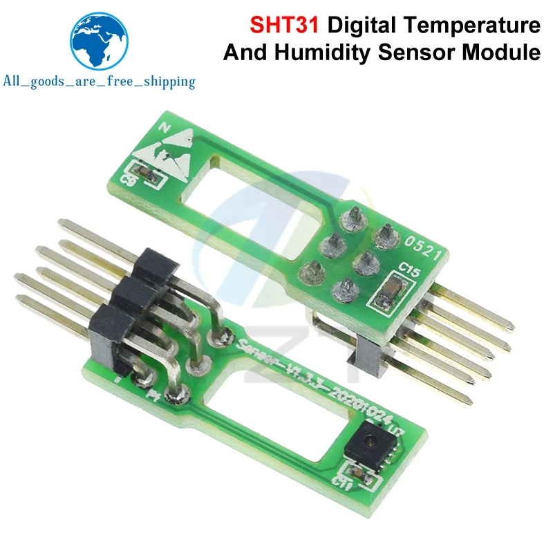 

1/3PCS SHT31-DIS Digital Temperature And Humidity Sensor SHT31 Module I2C Communication High Precision
