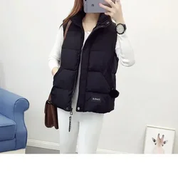 Woman Jacket Vest Cotton Clothing Cotton Coat Short Small Coat Women's Coat Cotton-Padded Jacket Special Sale Chaleco Mujer